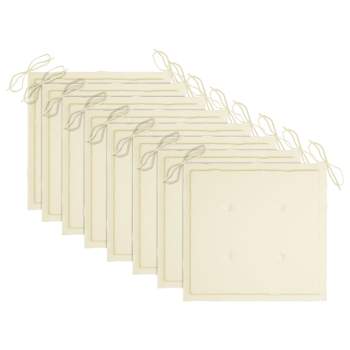 Preview: Garten-Essstühle 8 Stk. mit Kissen Massivholz Akazie 