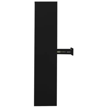 Büroschrank Schwarz 90x40x180 cm Stahl 