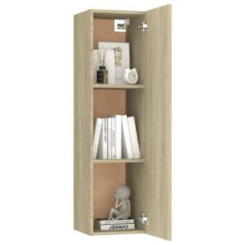  8-tlg. TV-Schrank-Set Sonoma-Eiche Holzwerkstoff