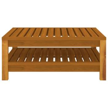 Preview: 7-tlg. Garten-Lounge-Set mit Auflage Massivholz Akazie