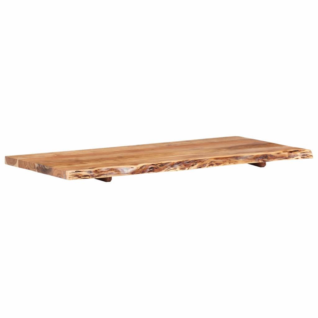 sinni.ch - Badezimmer-Waschtischplatte Massivholz Akazie 120 x 55 x 3,8 cm