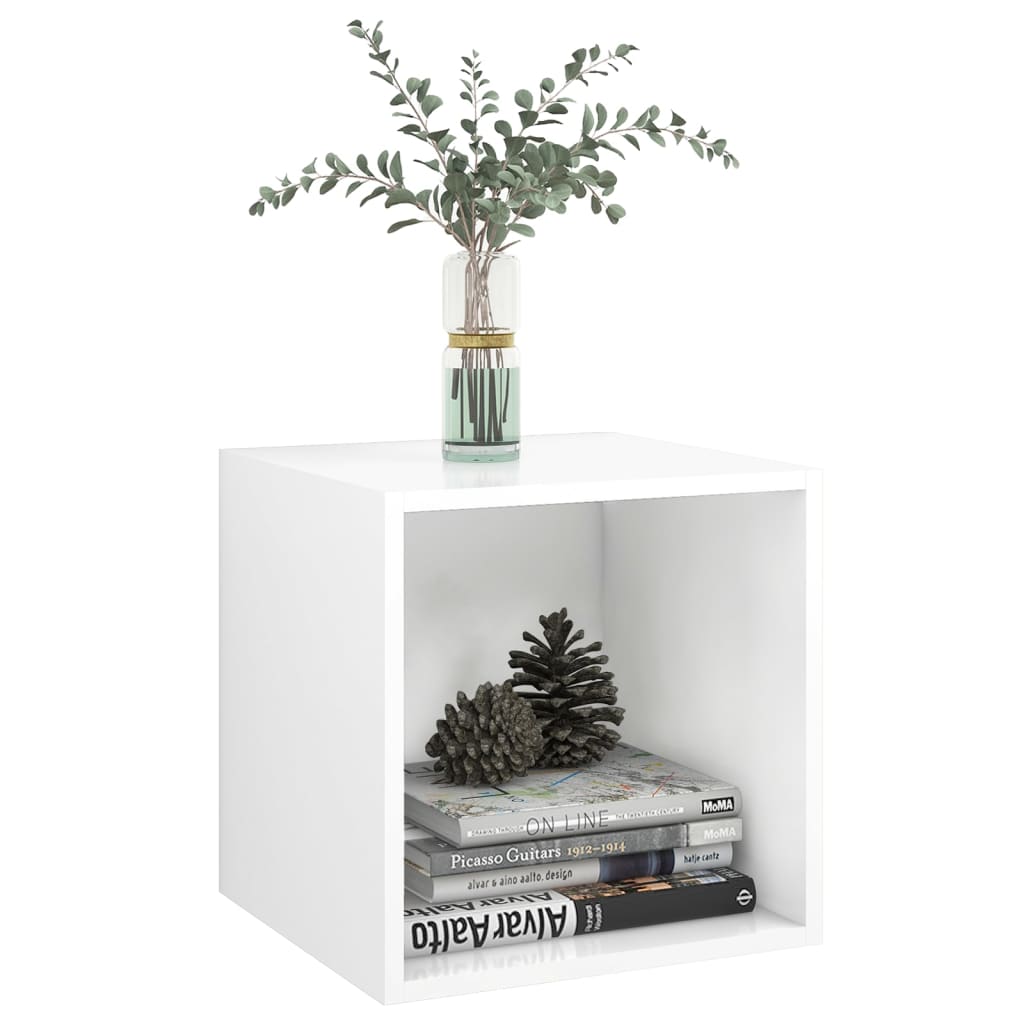 Wandschränke 2 Stk. Weiß 37x37x37 cm Spanplatte - sinni.ch