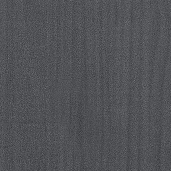  Bücherregal Raumteiler Grau 100x30x71,5 cm Massivholz Kiefer