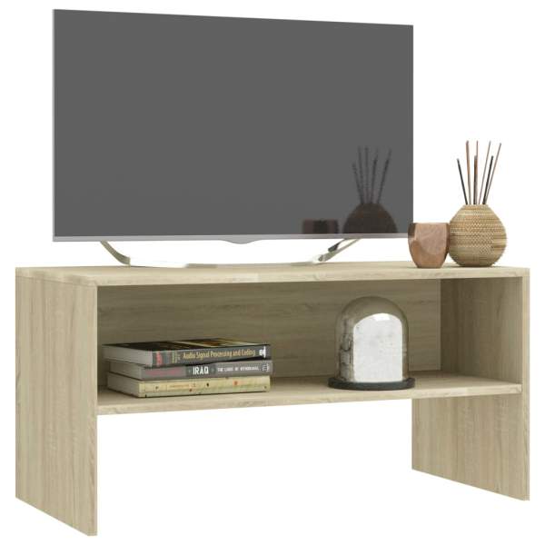  TV-Schrank Sonoma-Eiche 80x40x40 cm Holzwerkstoff