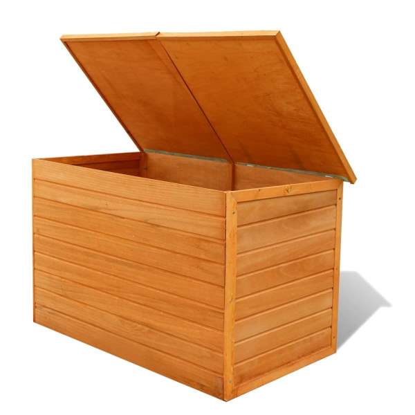  Garten-Aufbewahrungsbox 126×72×72 cm Holz