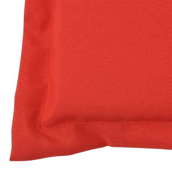  Gartenbank-Auflage Rot 150x50x3 cm Oxford-Gewebe