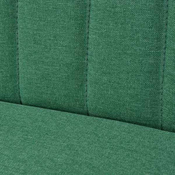  Sofa Stoff 117 x 55,5 x 77 cm Grün