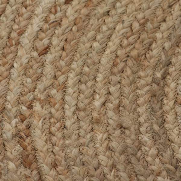  Teppich Jute Geflochten 150 cm Rund