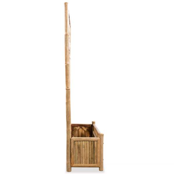  Hochbeet mit Spalier Bambus 70 cm