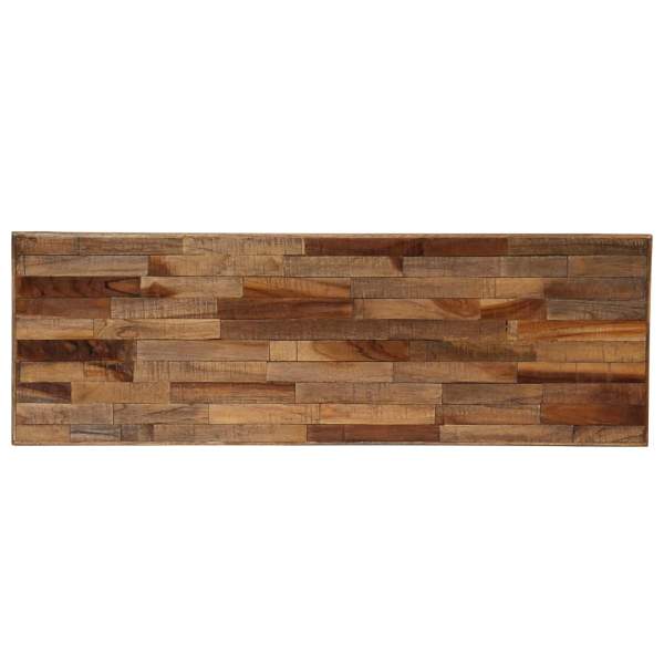  Konsolentisch Recyceltes Massivholz Teak 90 x 30 x 76 cm