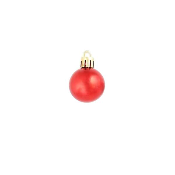  100-tlg. Weihnachtskugel-Set 6 cm Rot/Golden/Grün
