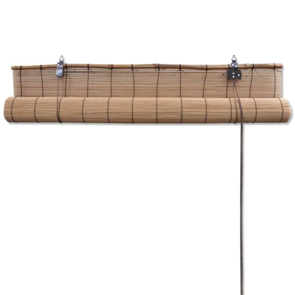  Bambusrollo 100x220 cm Braun