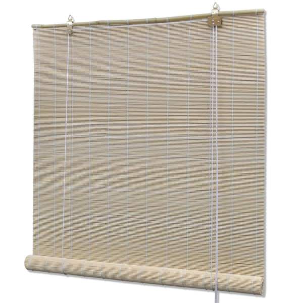  Bambusrollo 100x220 cm Natur