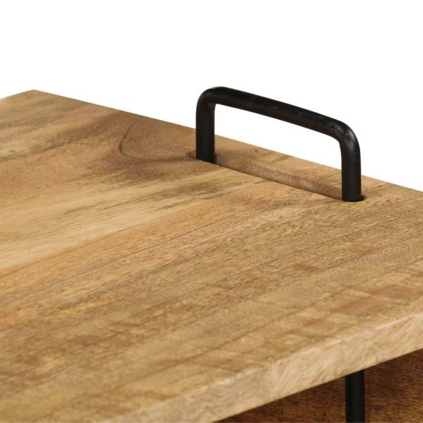  Couchtisch Massivholz Mango 100x60x45 cm