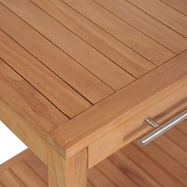  Waschtischunterschrank Teakholz Massiv 74 x 45 x 75 cm