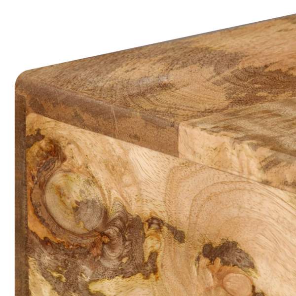  Schreibtisch mit Schubladen Massivholz Mango 110×50×76 cm