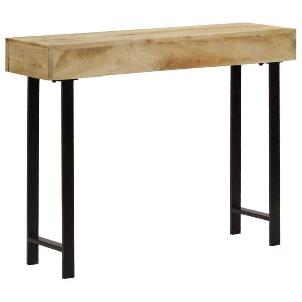  Konsolentisch Mangoholz Massiv 102 x 30 x 79 cm