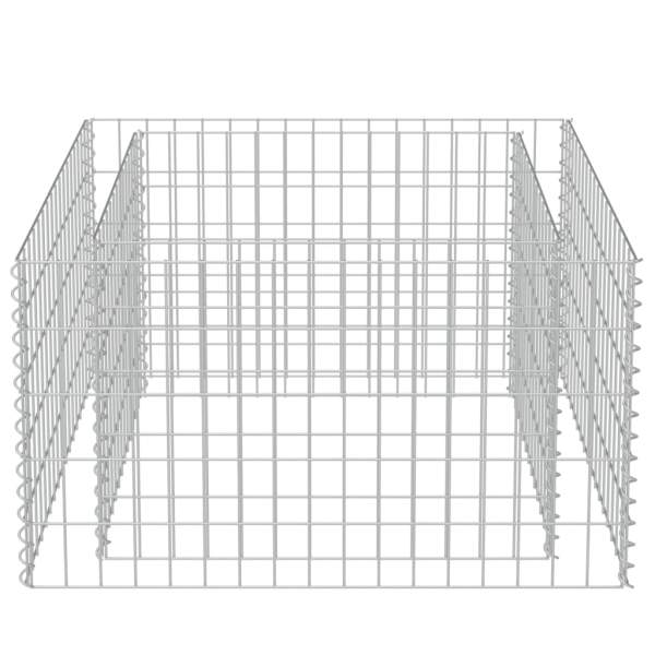  Gabionen-Pflanzkorb Verzinkter Stahl 90×90×50 cm