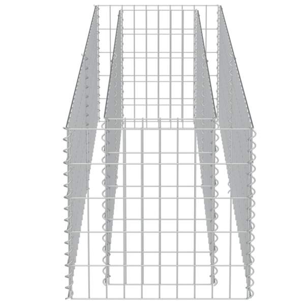   Gabionen-Pflanzkorb Verzinkter Stahl 180×50×50 cm