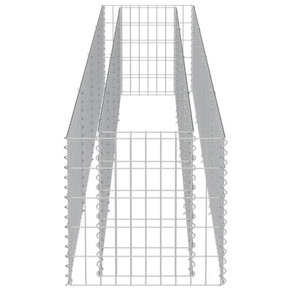  Gabionen-Pflanzkorb Verzinkter Stahl 360×50×50 cm