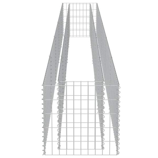  Gabionen-Pflanzkorb Verzinkter Stahl 450×50×50 cm