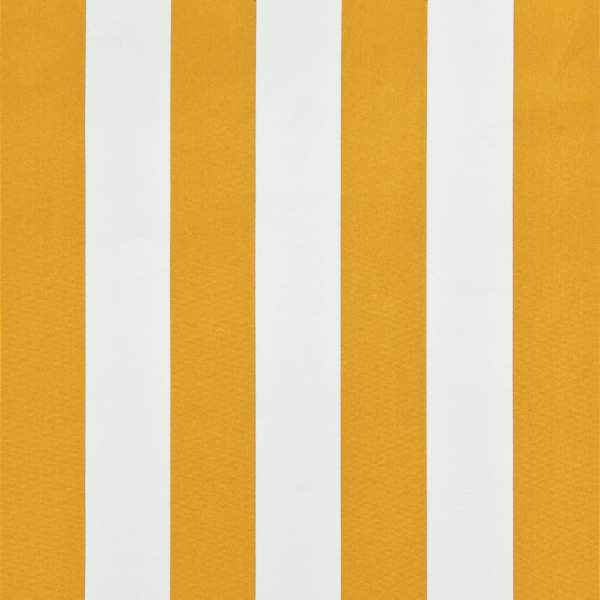  Einziehbare Markise Gelb und Weiß 300 x 150 cm