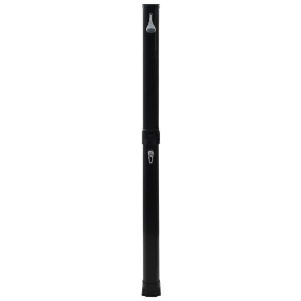  Solardusche Klappbar Schwarz 214 cm 23 L