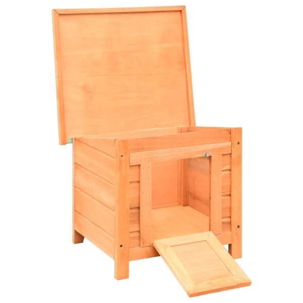  Katzenhaus 50 x 46 x 43,5 cm Kiefern- & Tannenholz Massiv