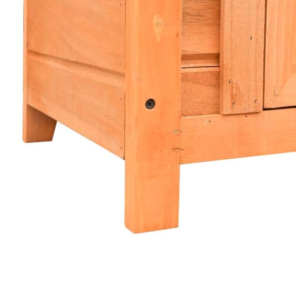  Katzenhaus 50 x 46 x 43,5 cm Kiefern- & Tannenholz Massiv