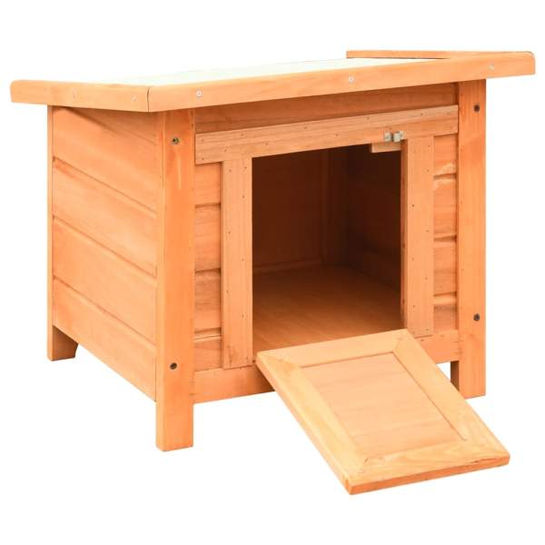  Katzenhaus 50 x 46 x 43,5 cm Kiefern- & Tannenholz Massiv