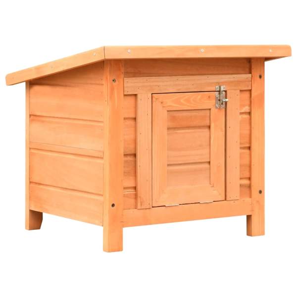  Katzenhaus 50 x 46 x 43,5 cm Kiefern- & Tannenholz Massiv