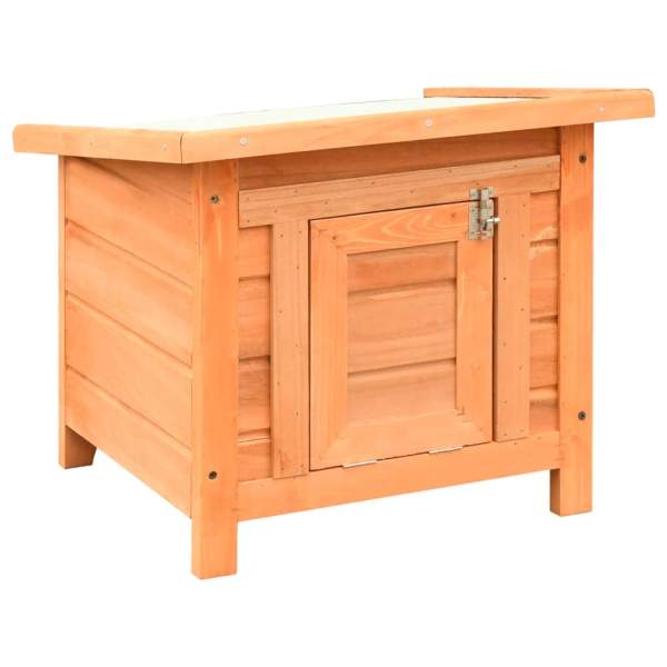  Katzenhaus 50 x 46 x 43,5 cm Kiefern- & Tannenholz Massiv