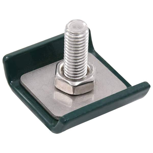  Gittermattenverbinder 25 Sets Grün