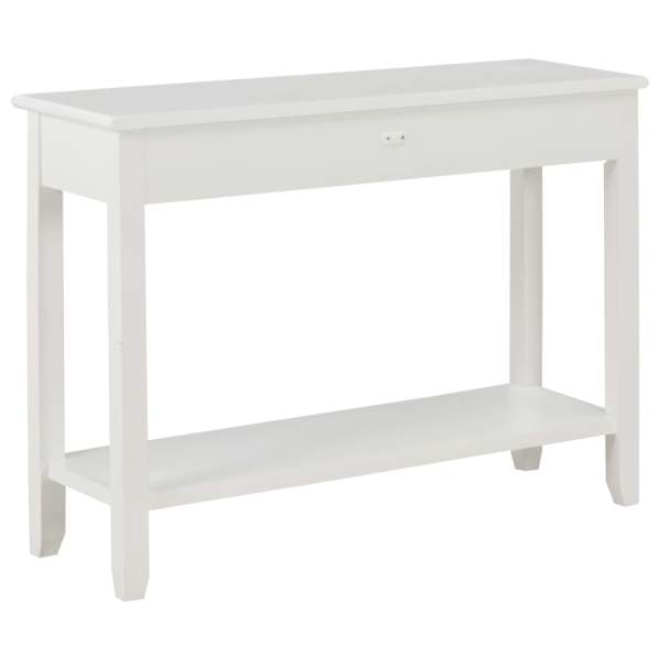 Konsolentisch Weiß 110 x 35 x 80 cm Holz Konsolentisch Weiß 110 x 35 x 80 cm Holz