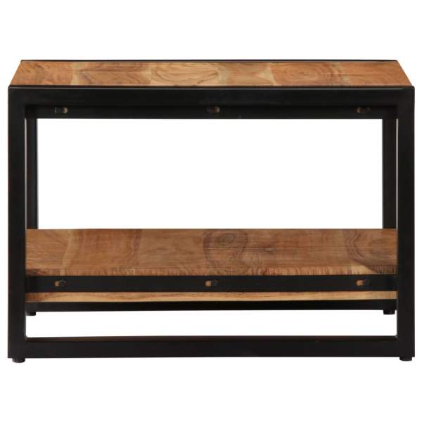  Couchtisch 60x60x40 cm Massivholz Akazie