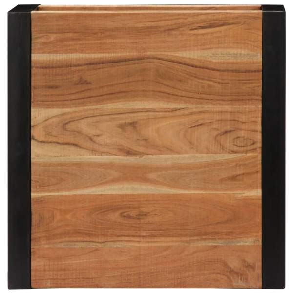  Couchtisch 60x60x40 cm Massivholz Akazie