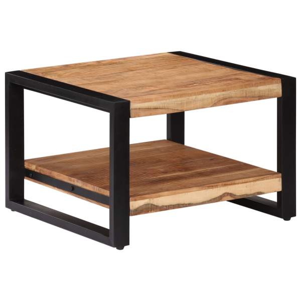  Couchtisch 60x60x40 cm Massivholz Akazie