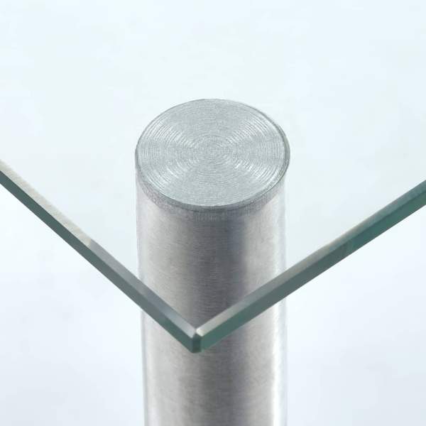  Küchenregal Transparent 45×16×26 cm Hartglas