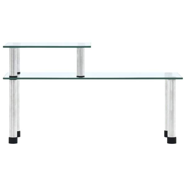  Küchenregal Transparent 45×16×26 cm Hartglas
