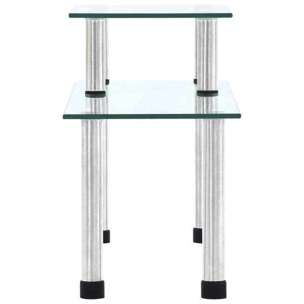  Küchenregal Transparent 45×16×26 cm Hartglas