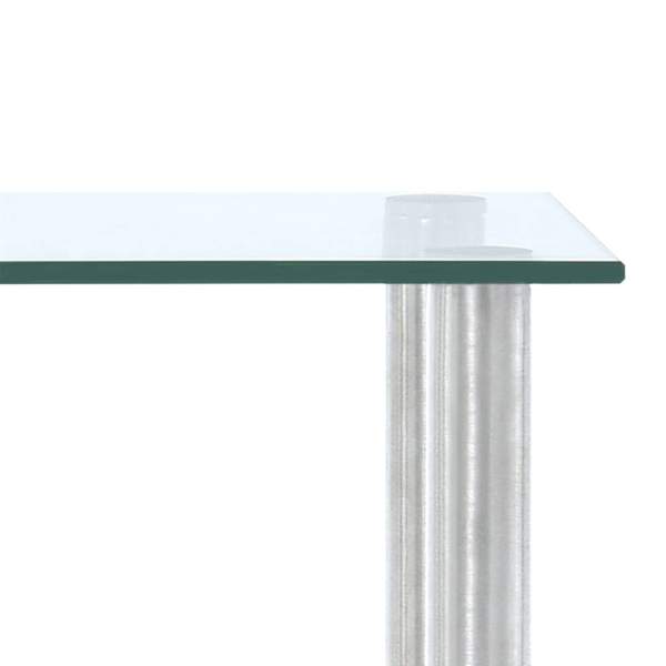  Küchenregal Transparent 45×16×26 cm Hartglas