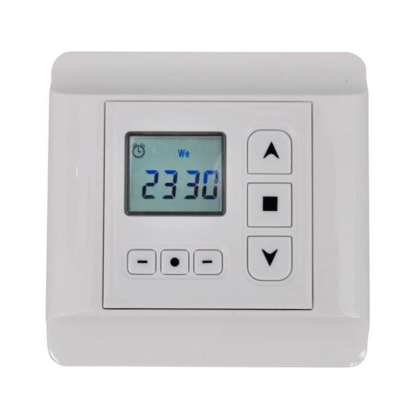 Kontroller für Drehmotor-Rollladen mit Timer