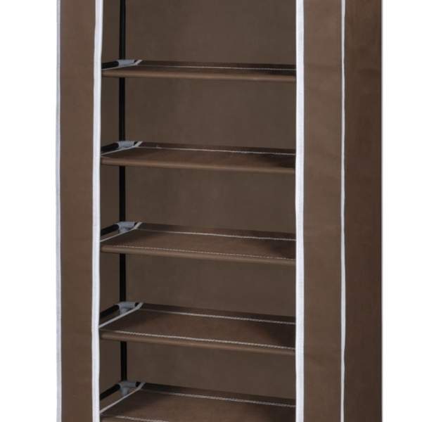 Schuhschrank Schuhregal 8 Schicht 57 x29 x162 cm Braun