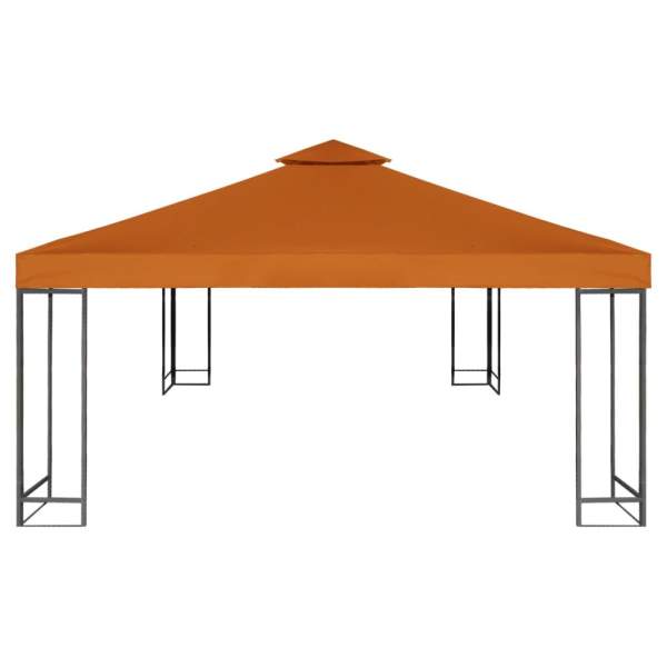  Pavillon Abdeckung Ersatzdach 310 g/m² Terracotta-Rot 3×3 m