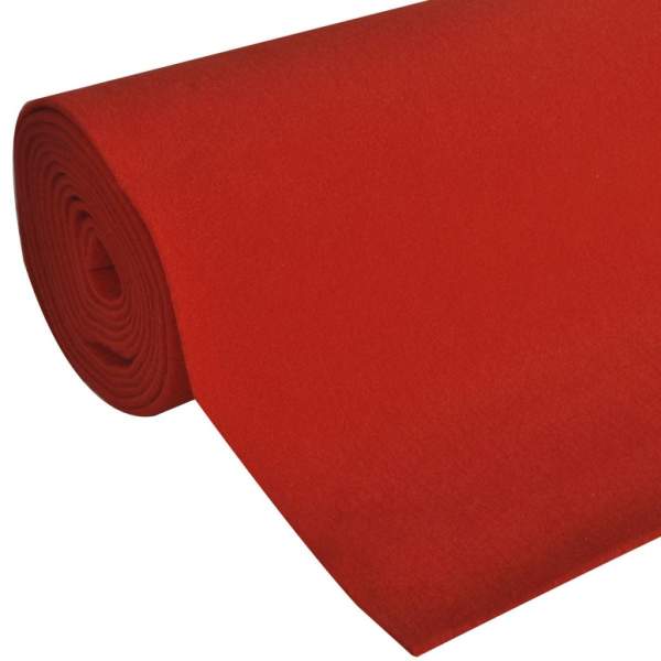  Roter Teppich 1 x 20 m Extra Schwer 400 g/m²