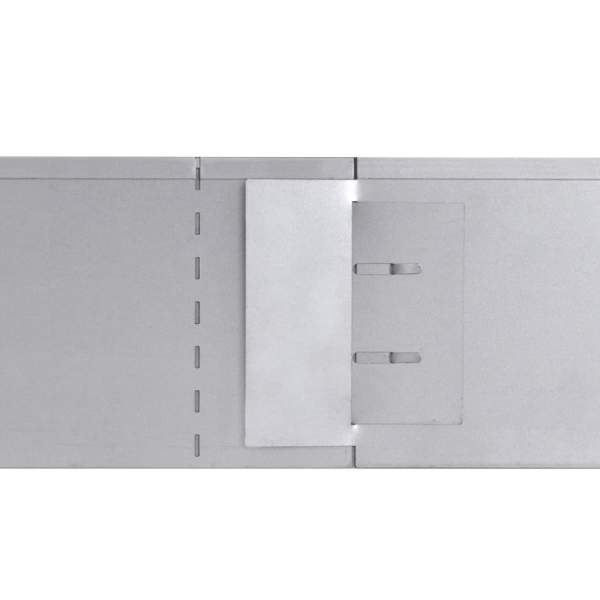 Flexible Rasenkante 5-er Set 100x15 cm Verzinkter Stahl