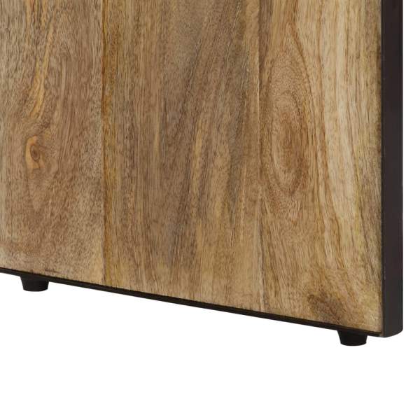  Sideboard 120x30x75 cm Massivholz Mango