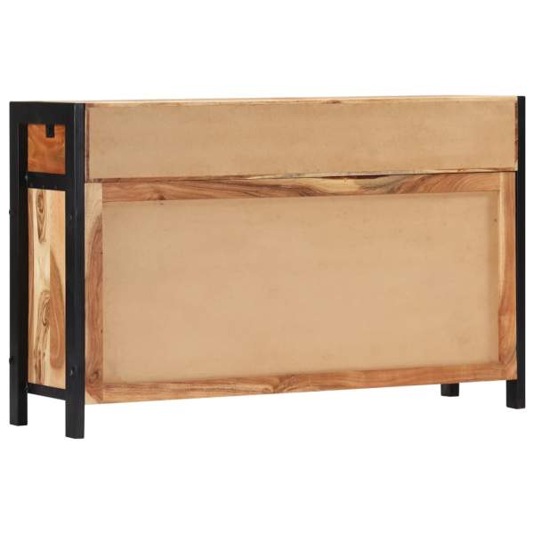  Sideboard 120x35x75 cm Akazie Massivholz