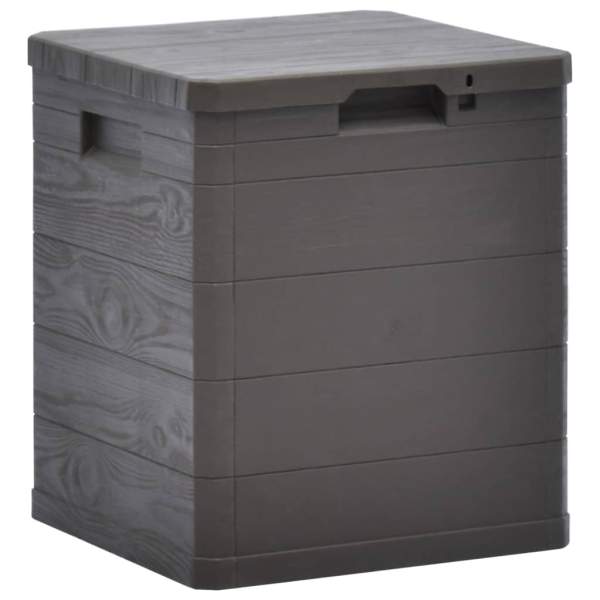  Garten-Aufbewahrungsbox 90 L Braun