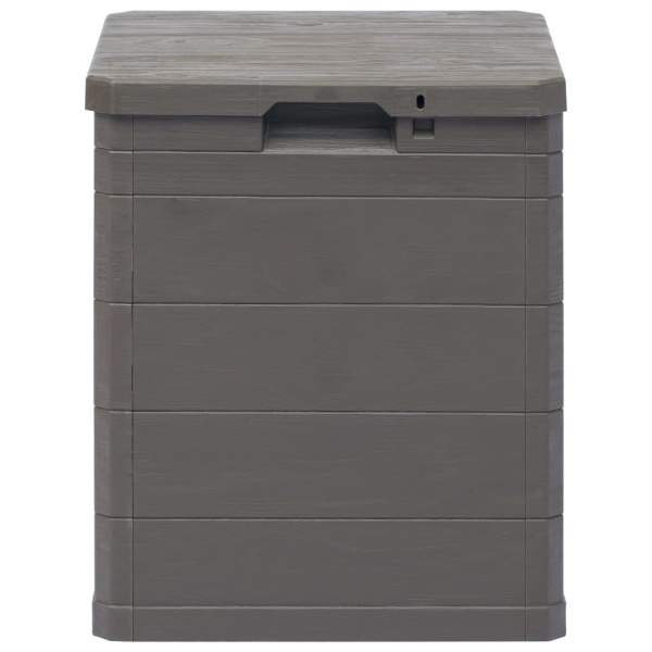  Garten-Aufbewahrungsbox 90 L Braun